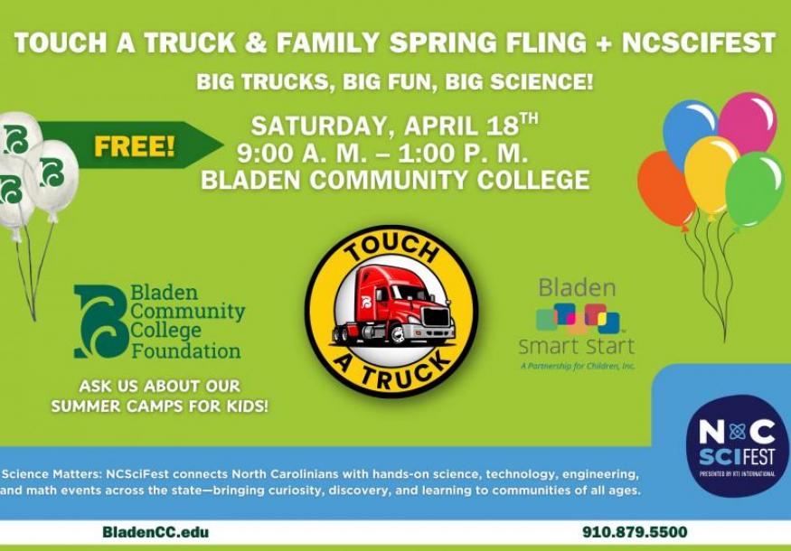 TOUCH A TRUCK & FAMILY SPRING FLING + NCSCIFEST